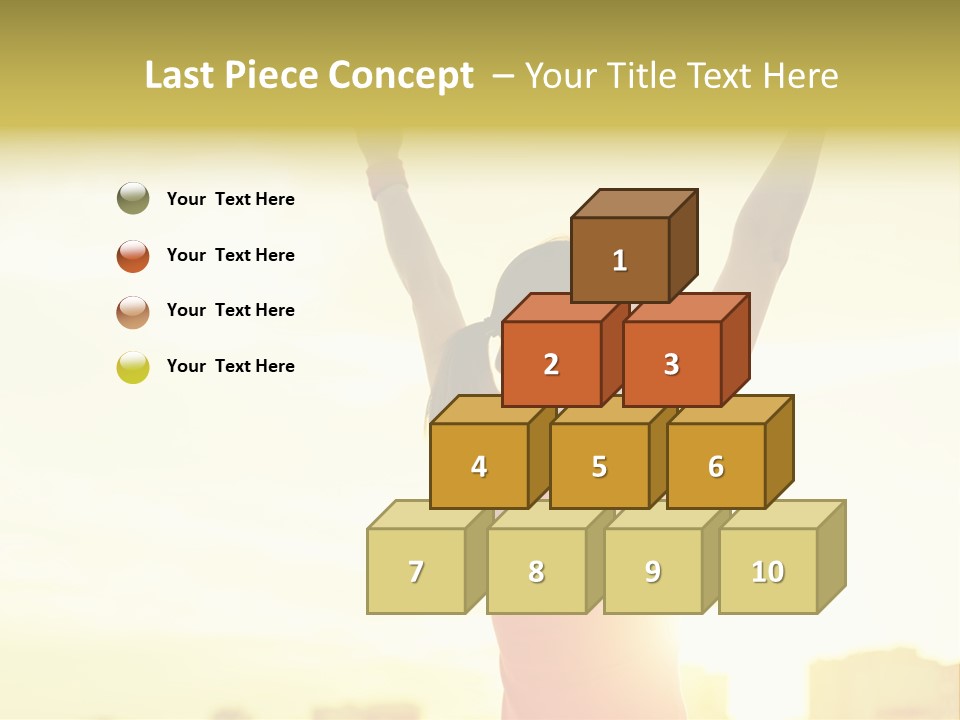 Sunny Copy Space Background PowerPoint Template