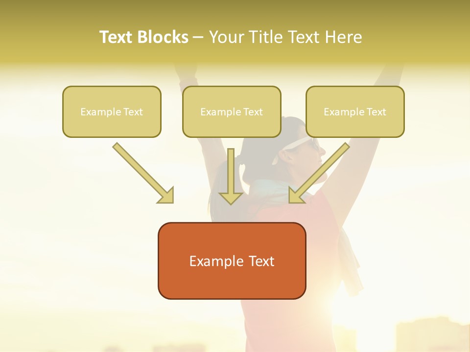 Sunny Copy Space Background PowerPoint Template
