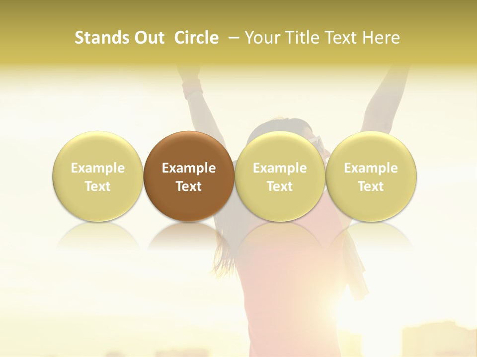 Sunny Copy Space Background PowerPoint Template