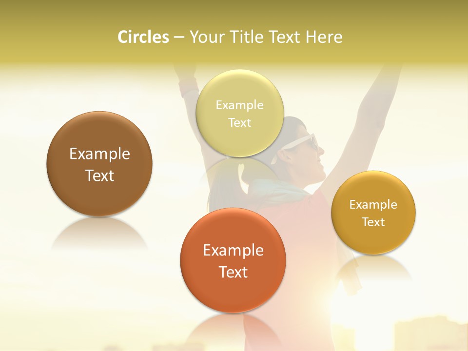 Sunny Copy Space Background PowerPoint Template