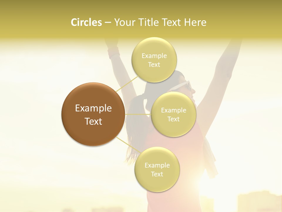 Sunny Copy Space Background PowerPoint Template