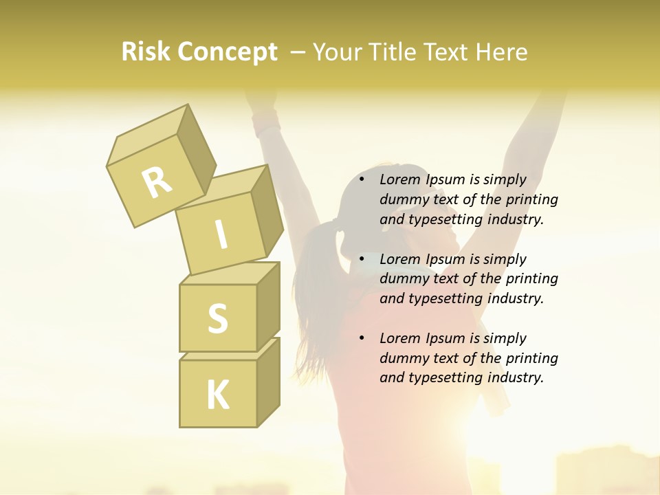 Sunny Copy Space Background PowerPoint Template