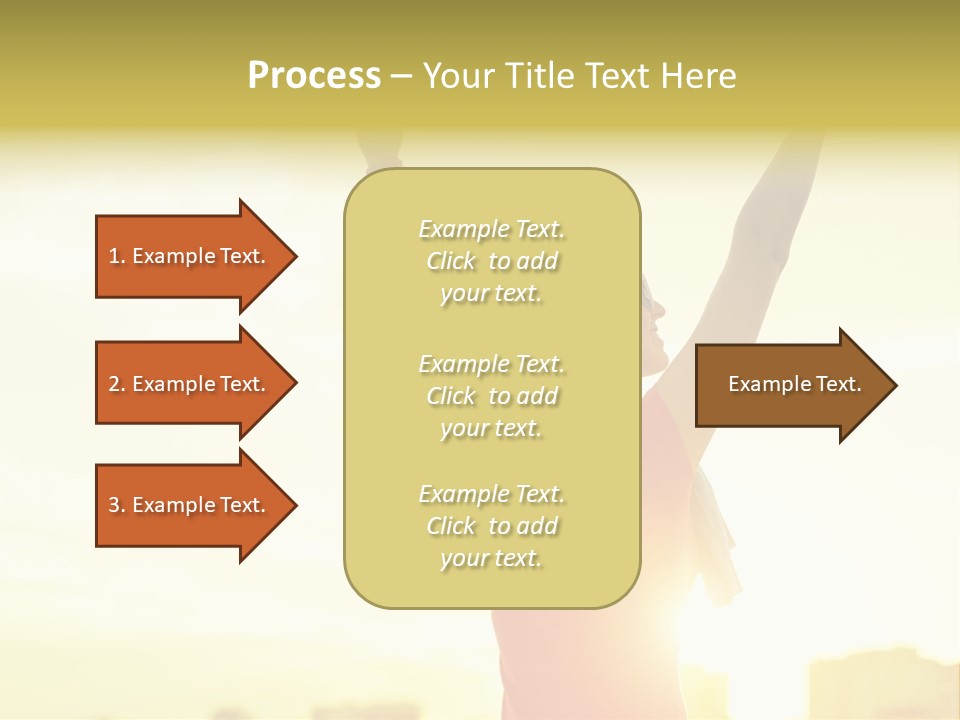 Sunny Copy Space Background PowerPoint Template