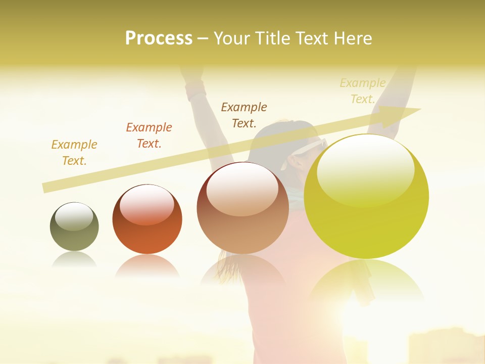 Sunny Copy Space Background PowerPoint Template