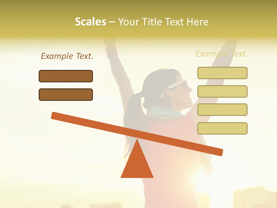 Sunny Copy Space Background PowerPoint Template