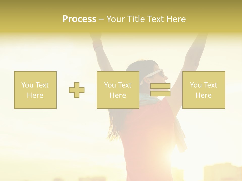 Sunny Copy Space Background PowerPoint Template
