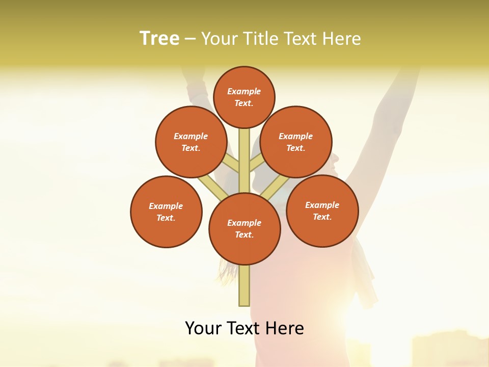 Sunny Copy Space Background PowerPoint Template