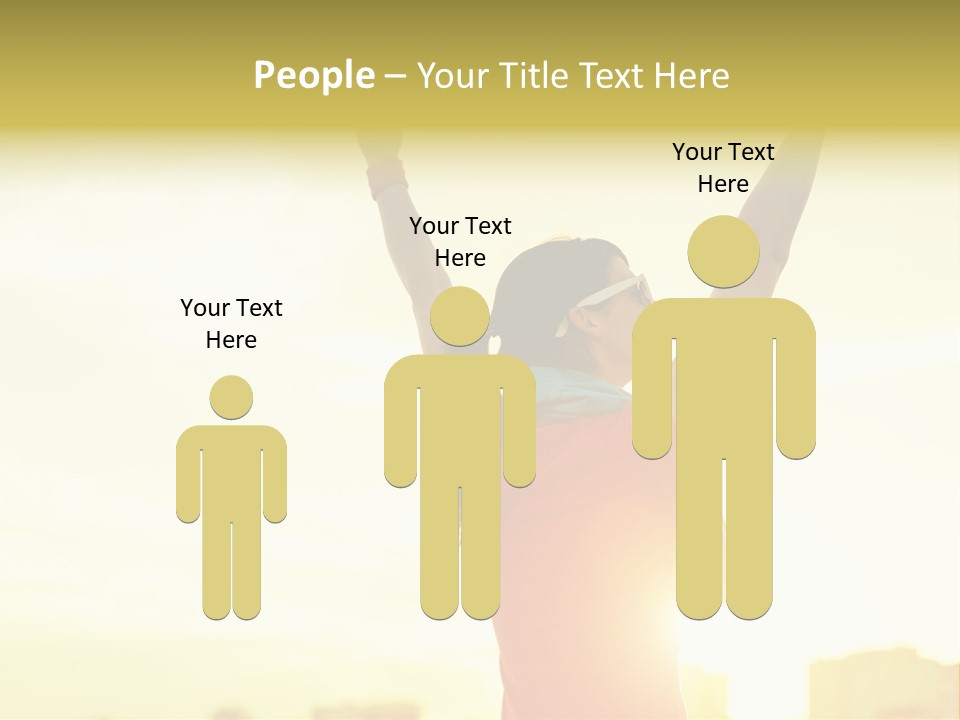 Sunny Copy Space Background PowerPoint Template