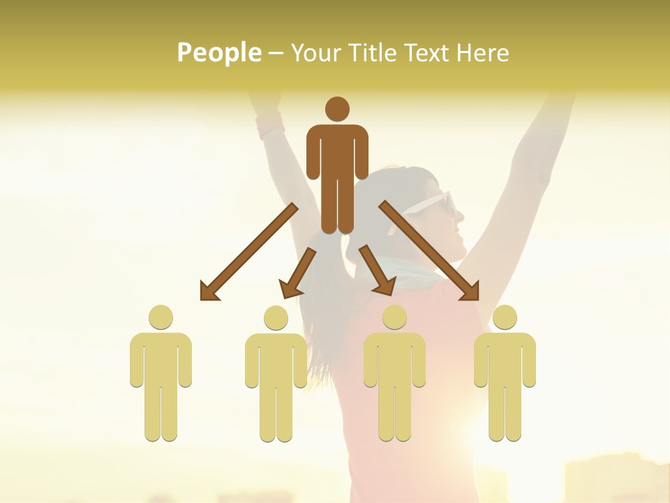 Sunny Copy Space Background PowerPoint Template