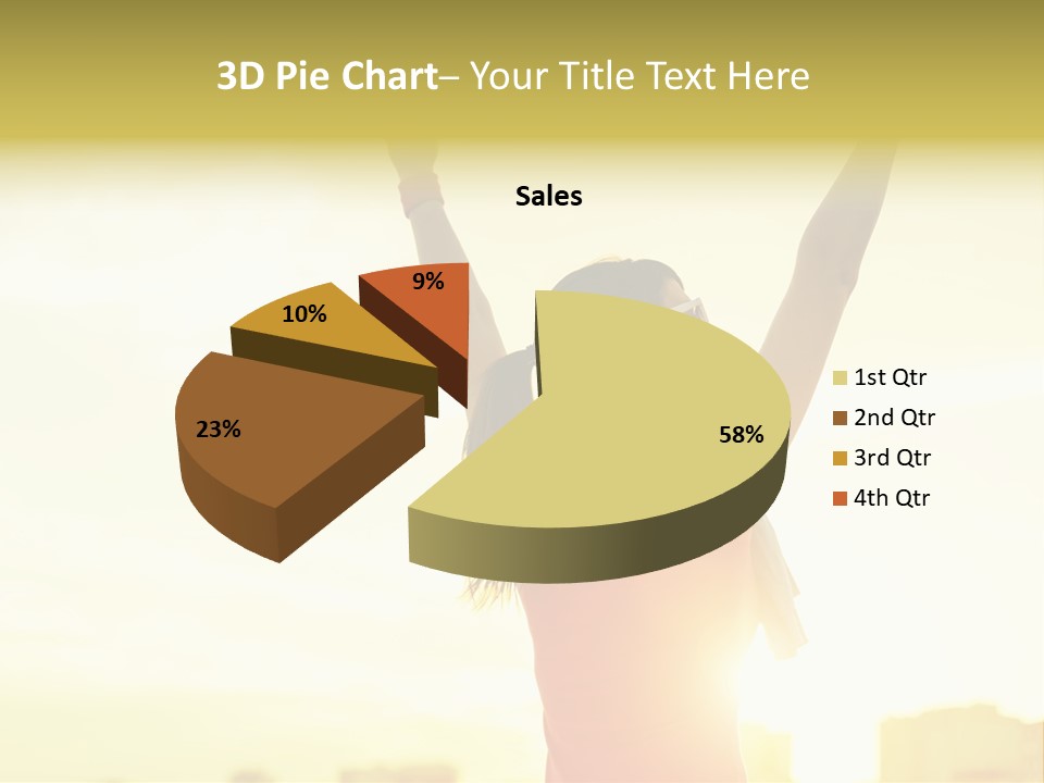 Sunny Copy Space Background PowerPoint Template