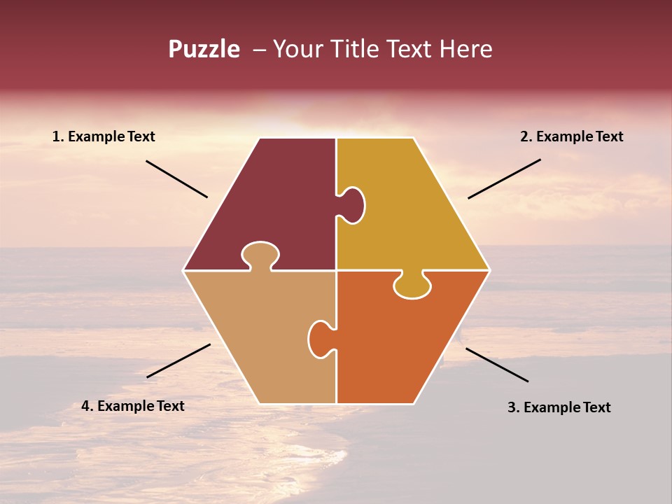 Landscape Sky Horseriding PowerPoint Template