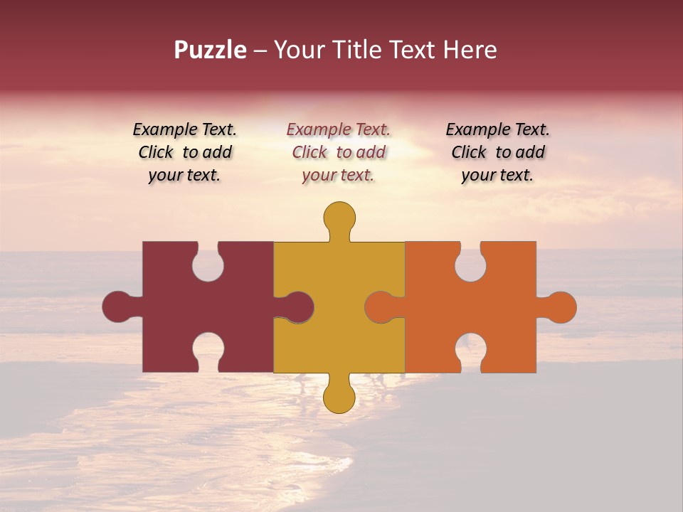 Landscape Sky Horseriding PowerPoint Template