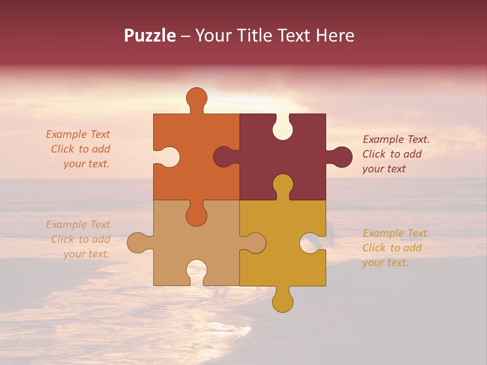 Landscape Sky Horseriding PowerPoint Template