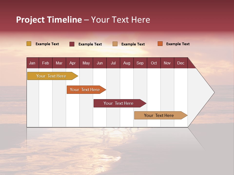 Landscape Sky Horseriding PowerPoint Template