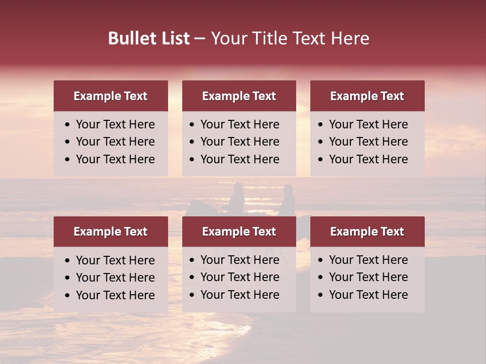 Landscape Sky Horseriding PowerPoint Template