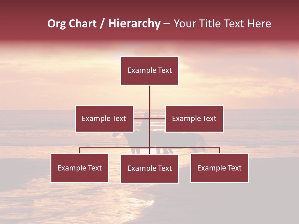 Landscape Sky Horseriding PowerPoint Template