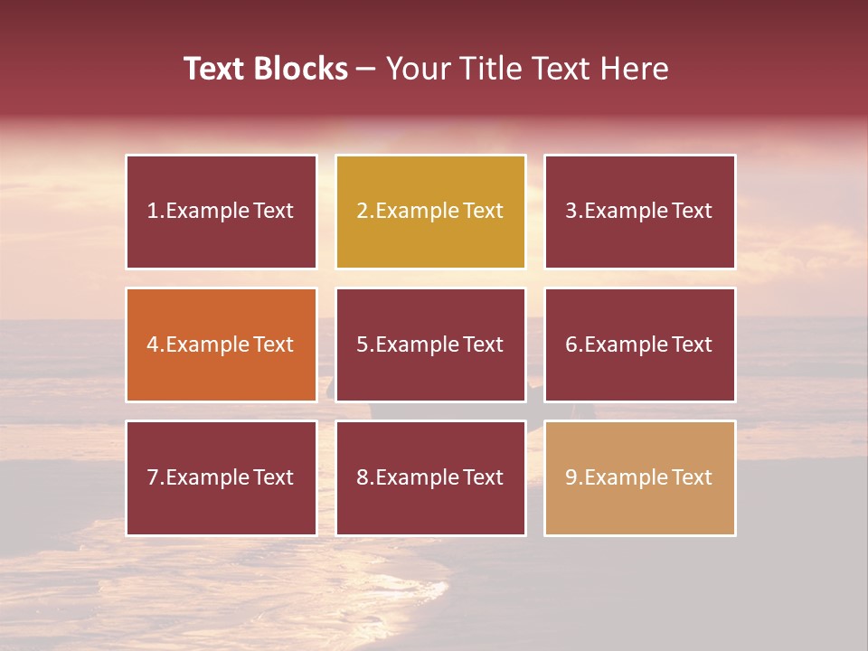 Landscape Sky Horseriding PowerPoint Template