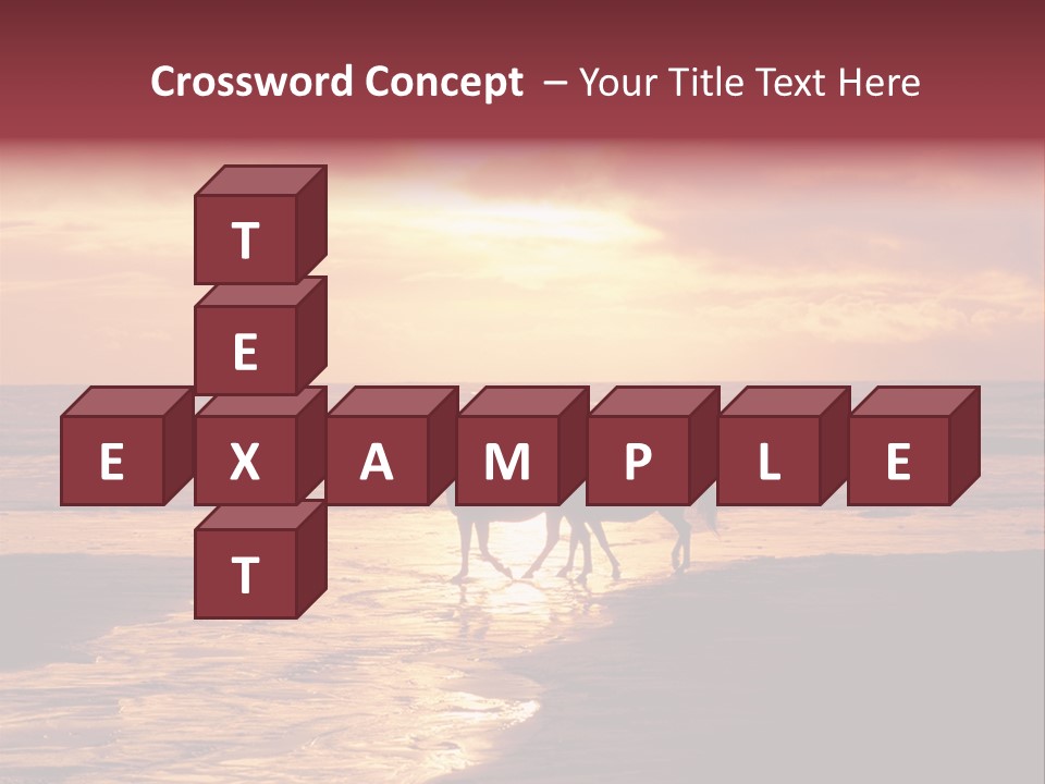 Landscape Sky Horseriding PowerPoint Template