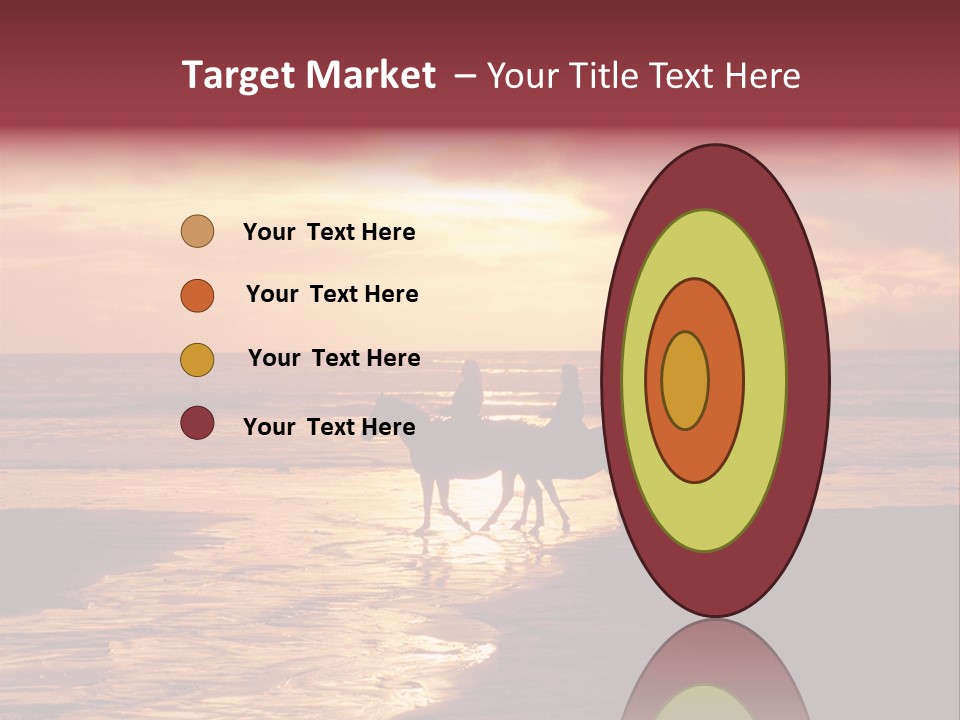 Landscape Sky Horseriding PowerPoint Template