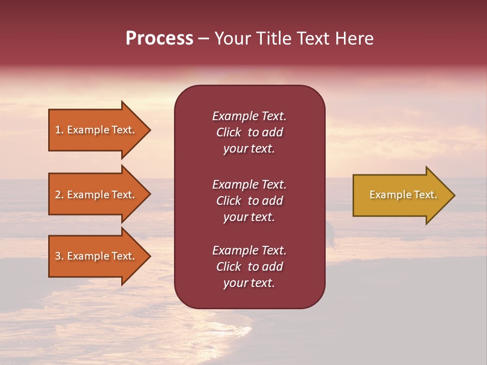 Landscape Sky Horseriding PowerPoint Template