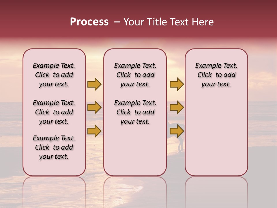Landscape Sky Horseriding PowerPoint Template