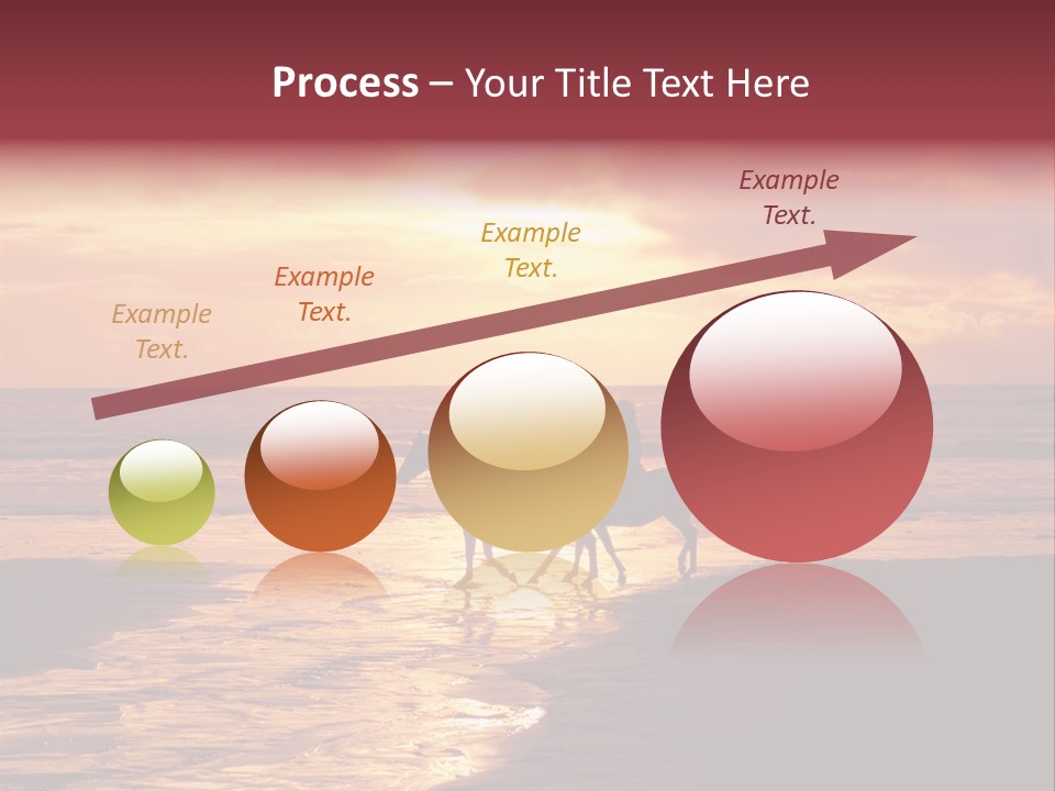 Landscape Sky Horseriding PowerPoint Template