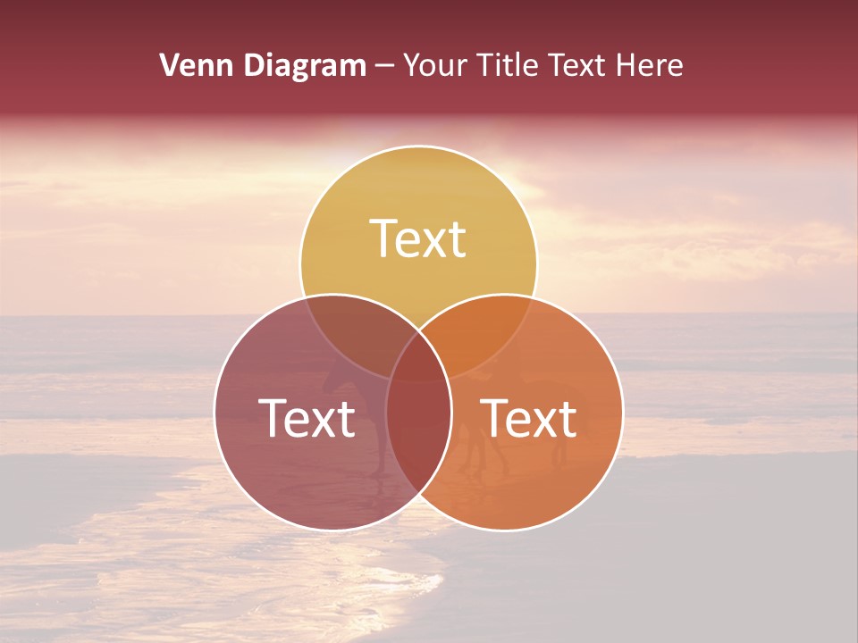 Landscape Sky Horseriding PowerPoint Template