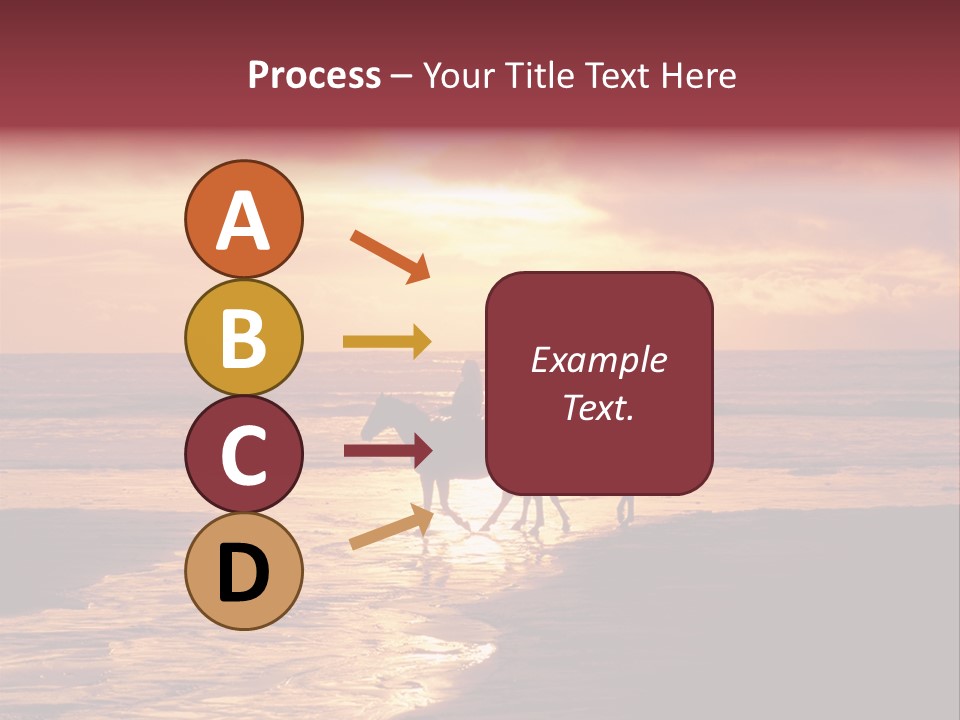 Landscape Sky Horseriding PowerPoint Template