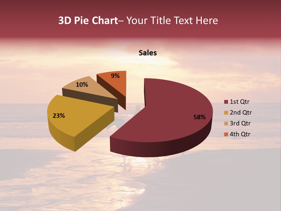 Landscape Sky Horseriding PowerPoint Template