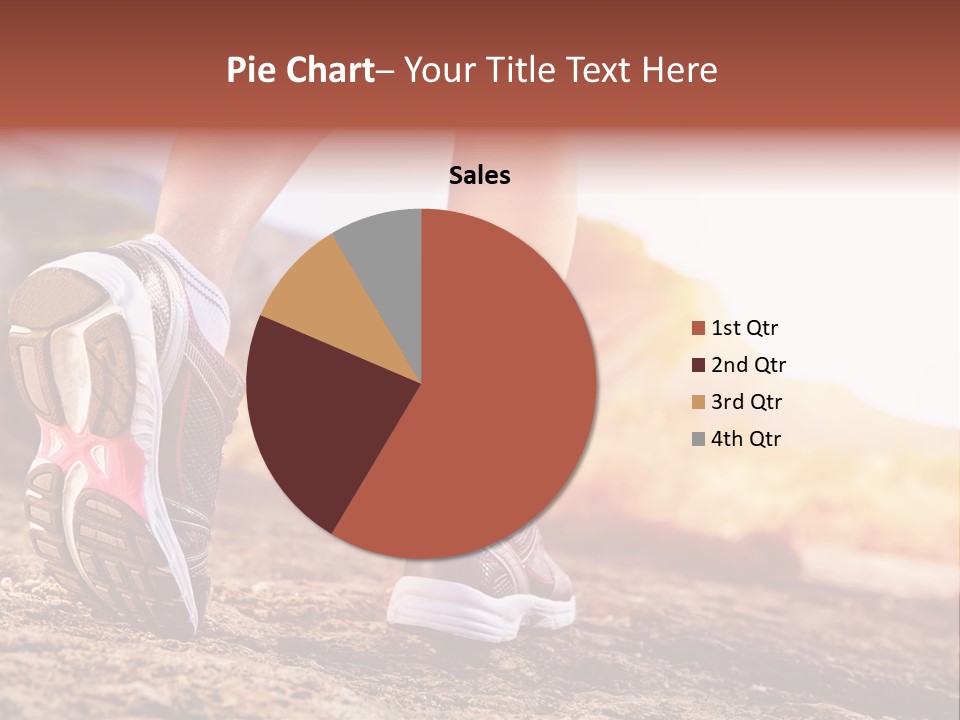 Leisure Woman Motion PowerPoint Template