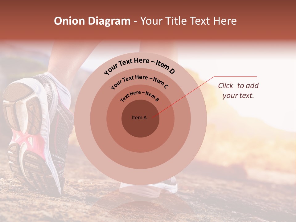 Leisure Woman Motion PowerPoint Template