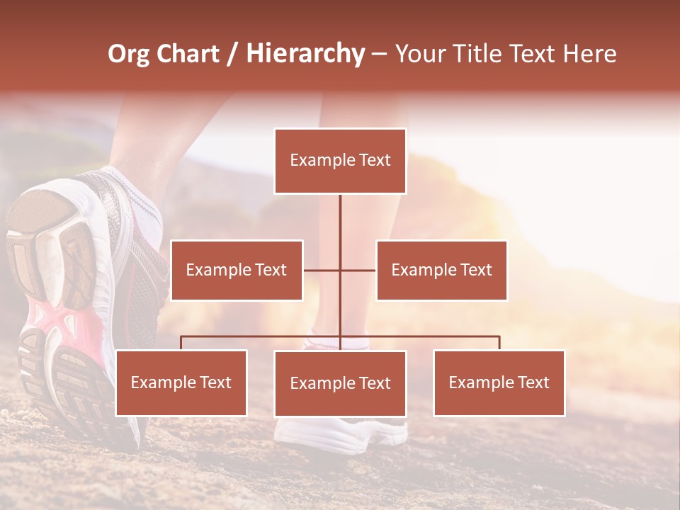 Leisure Woman Motion PowerPoint Template