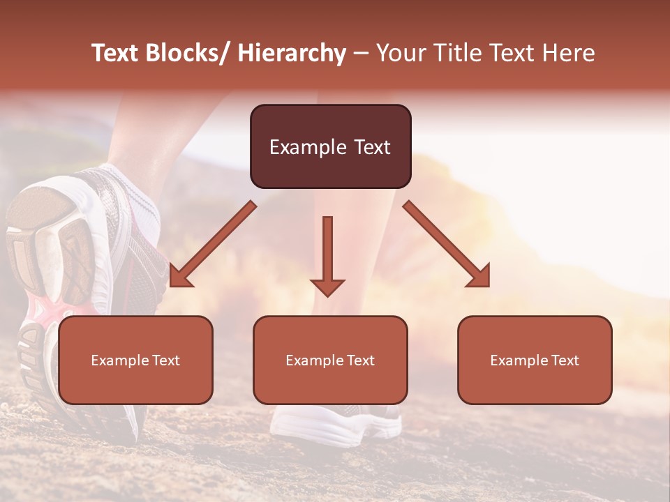 Leisure Woman Motion PowerPoint Template