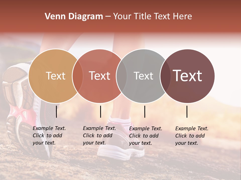 Leisure Woman Motion PowerPoint Template