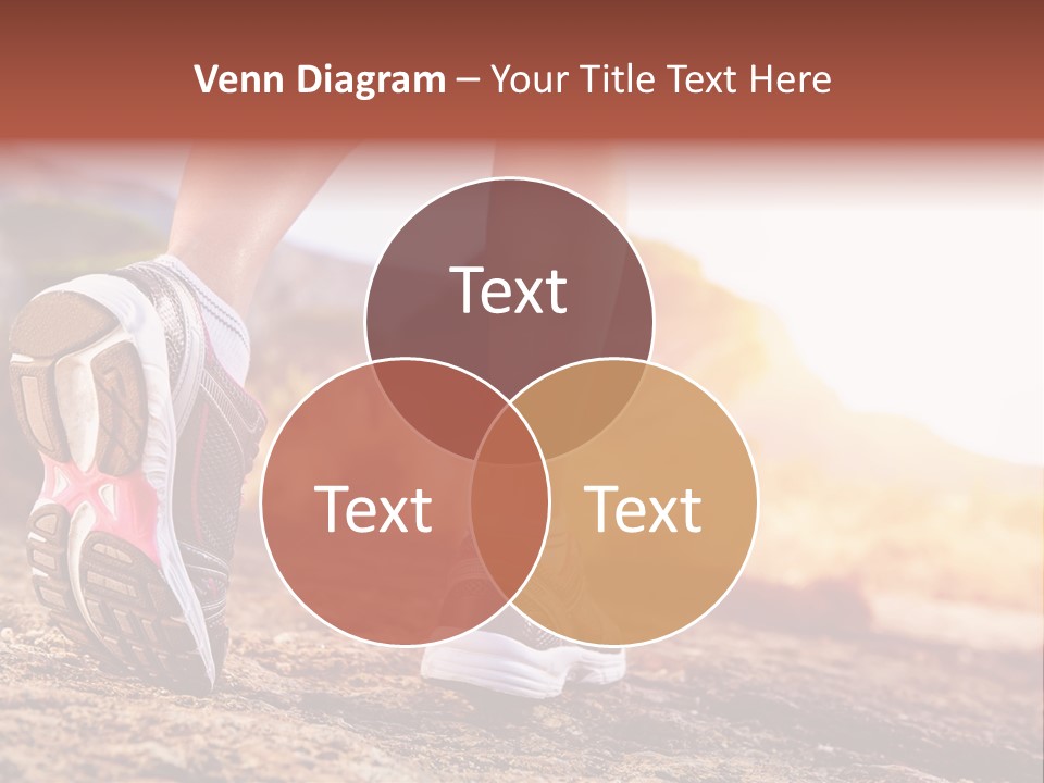 Leisure Woman Motion PowerPoint Template