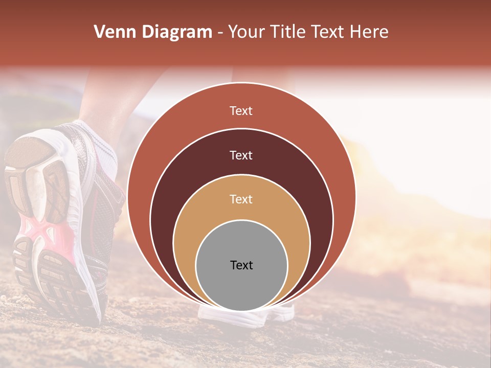 Leisure Woman Motion PowerPoint Template