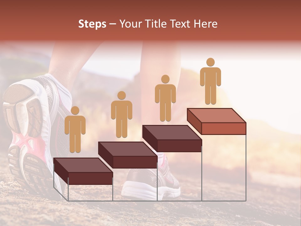 Leisure Woman Motion PowerPoint Template