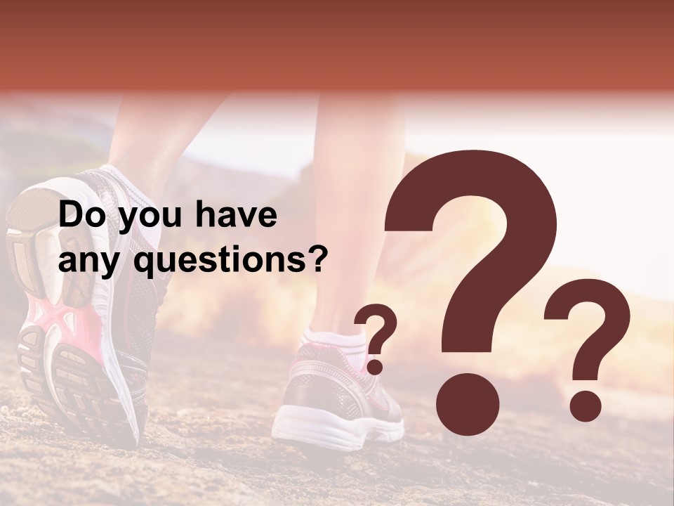 Leisure Woman Motion PowerPoint Template