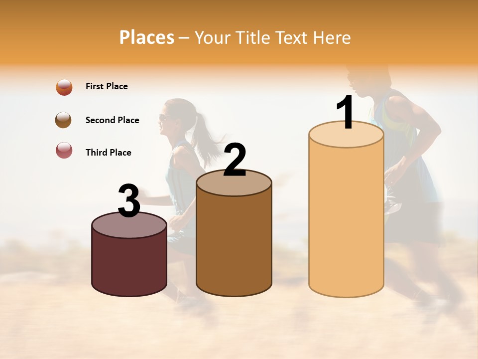 Outside Run Wellness PowerPoint Template