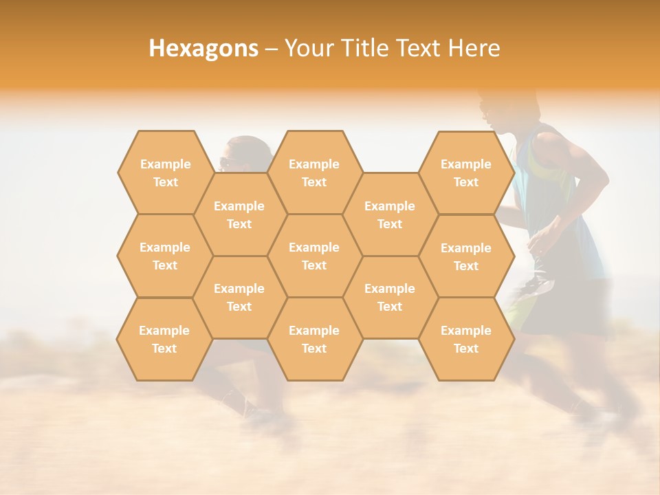 Outside Run Wellness PowerPoint Template