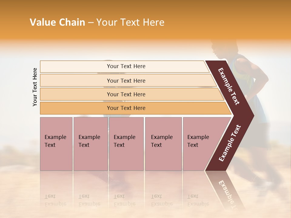 Outside Run Wellness PowerPoint Template