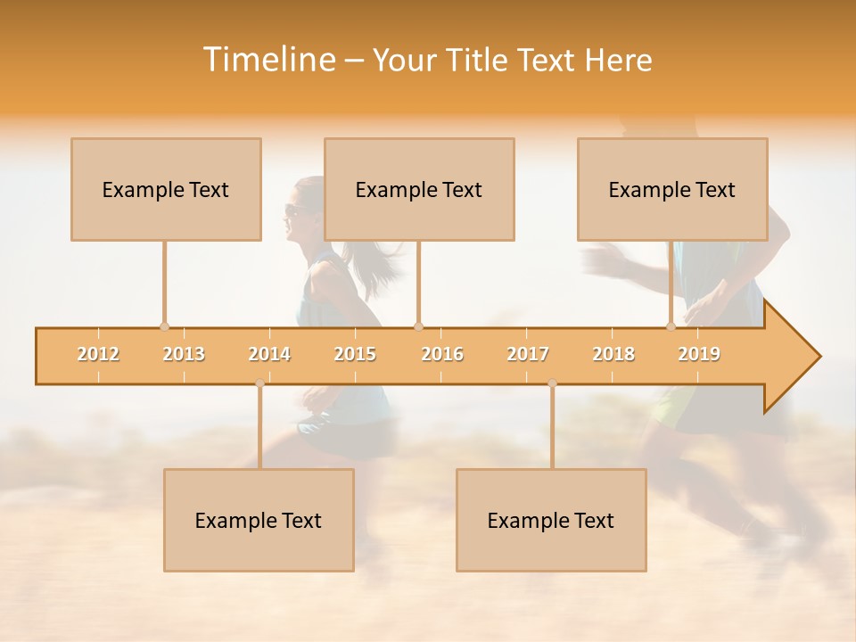 Outside Run Wellness PowerPoint Template