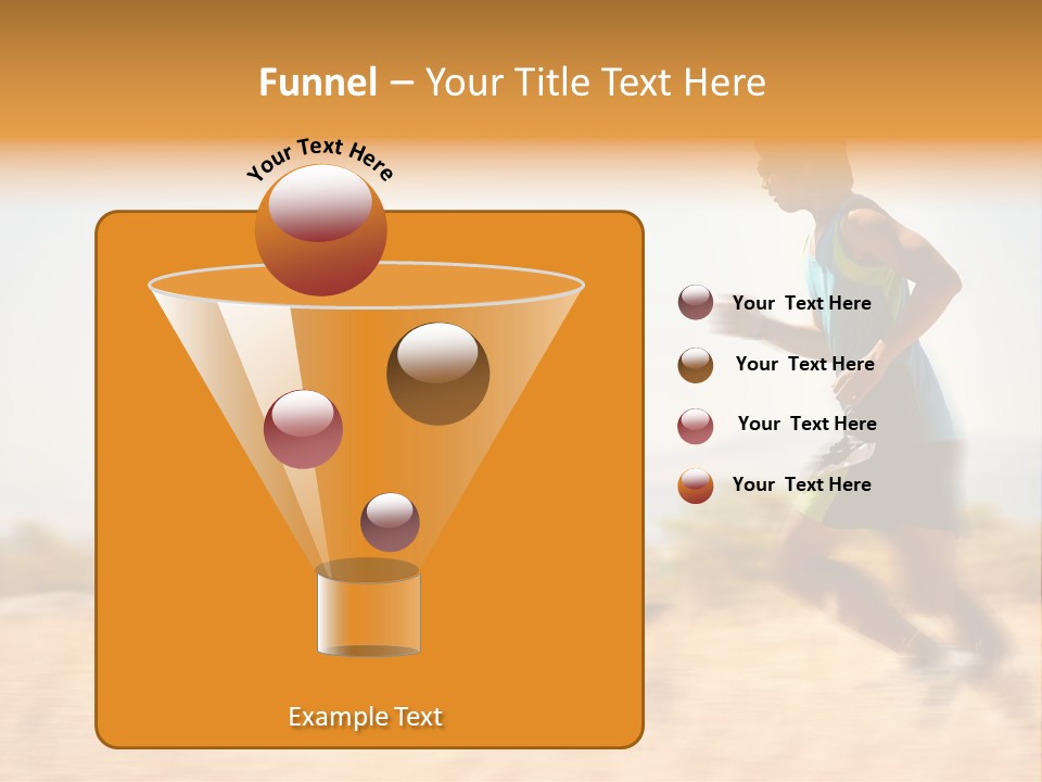 Outside Run Wellness PowerPoint Template