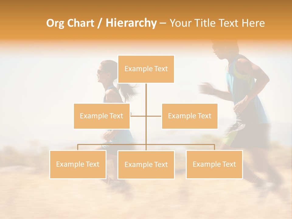 Outside Run Wellness PowerPoint Template