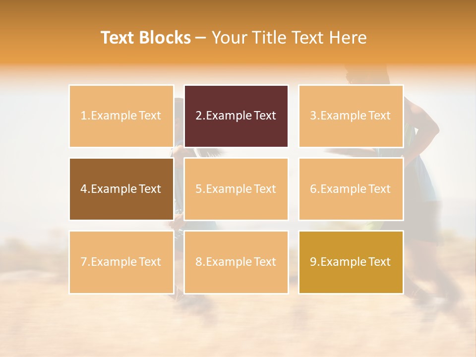 Outside Run Wellness PowerPoint Template