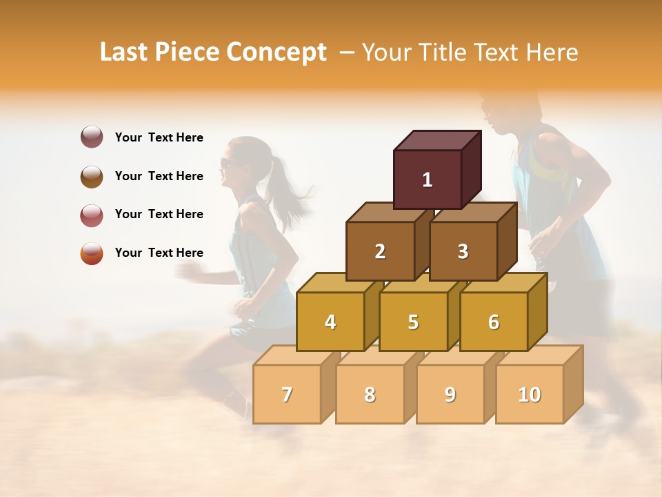 Outside Run Wellness PowerPoint Template