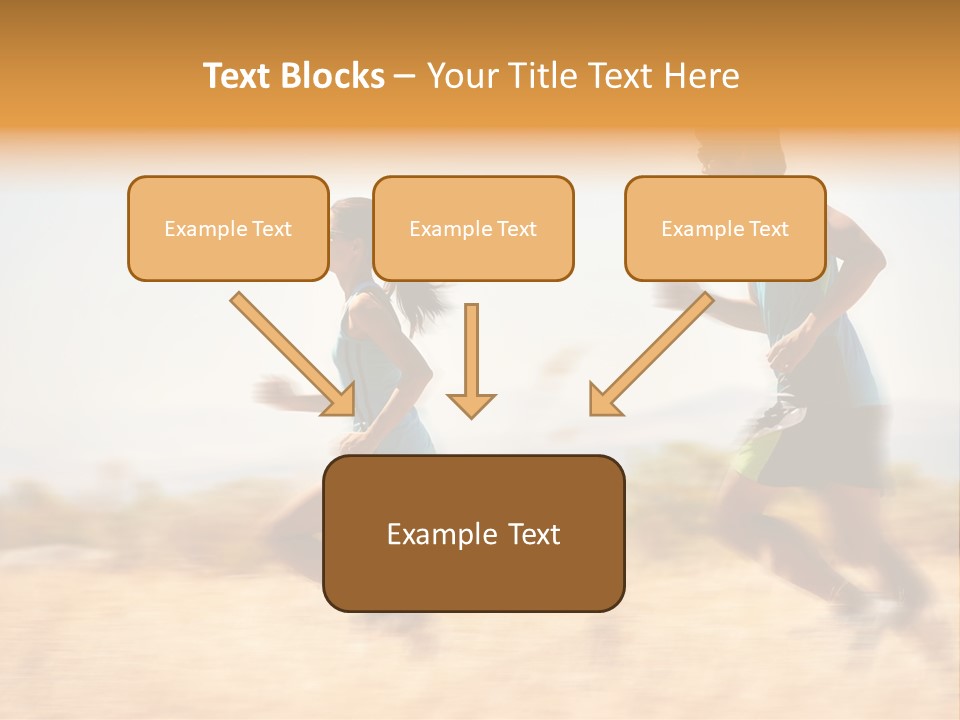 Outside Run Wellness PowerPoint Template