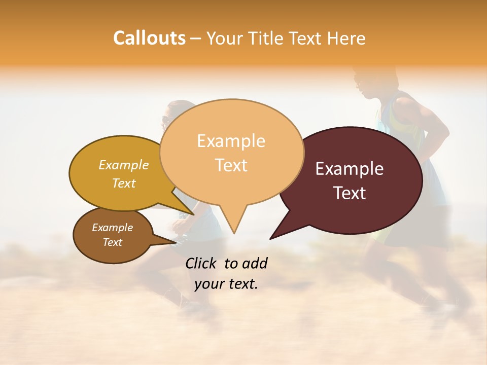 Outside Run Wellness PowerPoint Template