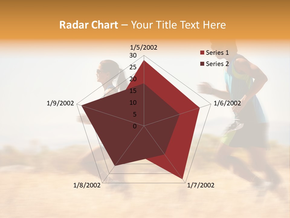 Outside Run Wellness PowerPoint Template