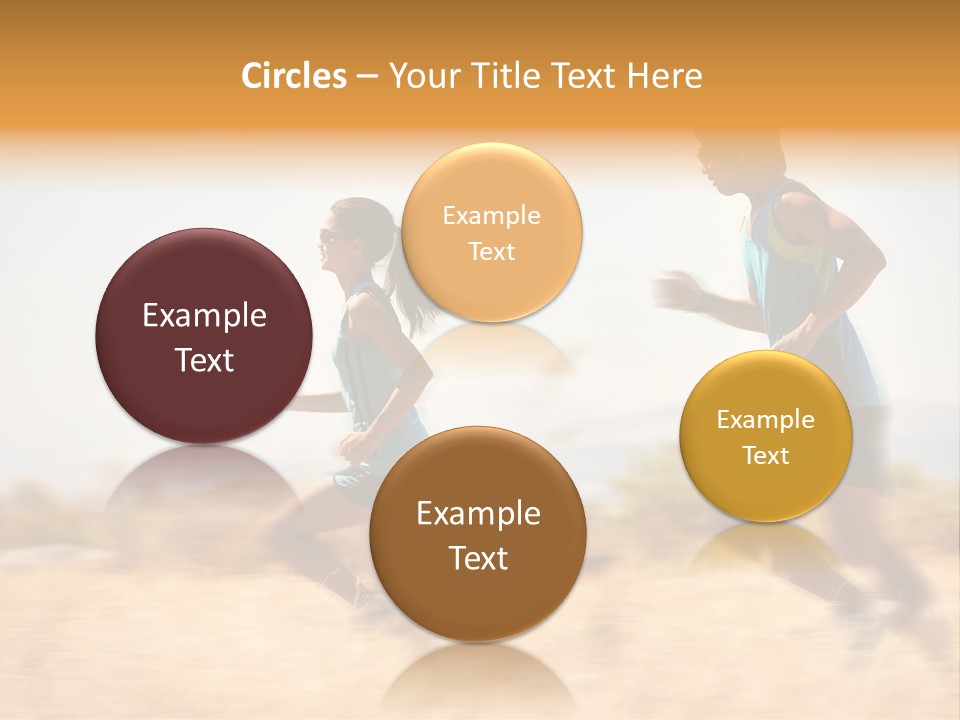 Outside Run Wellness PowerPoint Template